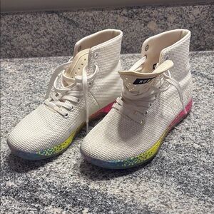 Women's White High-Top Sneakers by Converse